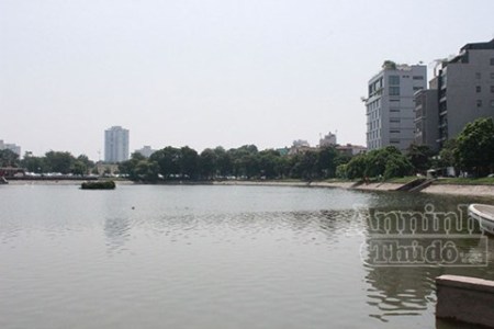 Phân vùng ô nhiễm nước mặt Thành phố Hà Nội